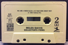 Load image into Gallery viewer, Miles Davis : Collectors' Items (Cass, RE, RM)
