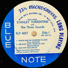 Load image into Gallery viewer, Stanley Turrentine With The Three Sounds : Blue Hour (LP, Album, Mono, Ple)
