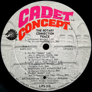 Rotary Connection : Peace (LP, Album)