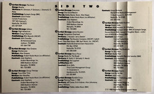 Various : Hear Rock City Tennessee Tracks (Cass, Comp, Promo)