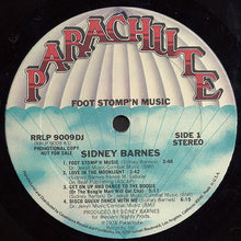 Load image into Gallery viewer, Sidney Barnes : Foot Stompin' Music (LP, Album, Promo)
