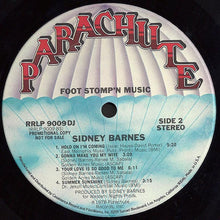 Load image into Gallery viewer, Sidney Barnes : Foot Stompin' Music (LP, Album, Promo)
