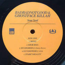 Load image into Gallery viewer, BadBadNotGood &amp; Ghostface Killah : Sour Soul (LP, Album, RP, 180)
