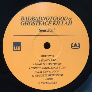 BadBadNotGood & Ghostface Killah : Sour Soul (LP, Album, RP, 180)
