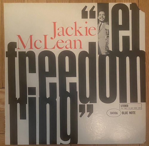 Jackie McLean : Let Freedom Ring (LP, Album, RP)