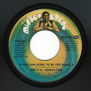 Krystal Generation : Wanted Dead Or Alive (7", Styrene)