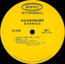 Load image into Gallery viewer, Kaleidoscope (3) : Bernice (LP, Album, Pit)
