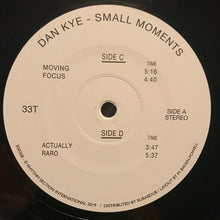 Load image into Gallery viewer, Dan Kye : Small Moments (2xLP, Album)
