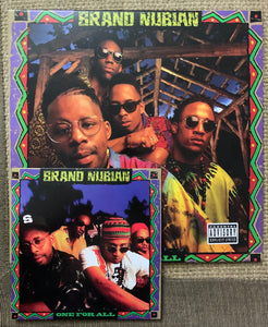 Brand Nubian : One For All (2xLP, RE, RM, Neo + 7", Ltd, Neo)