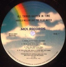 Load image into Gallery viewer, Harold Melvin And The Blue Notes : All Things Happen In Time (LP, Album, Pin)
