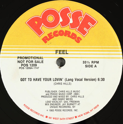 Feel (3) : Got To Have Your Lovin' (12