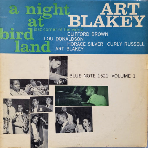 Art Blakey Quintet : A Night At Birdland (Volume 1) (LP, Comp, Mono, RE, RP, Cro)