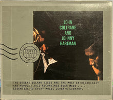 Load image into Gallery viewer, John Coltrane And Johnny Hartman : John Coltrane And Johnny Hartman (CD, Album, RE, RM, 20 )
