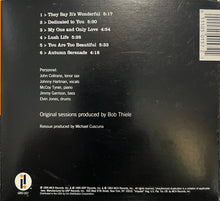 Load image into Gallery viewer, John Coltrane And Johnny Hartman : John Coltrane And Johnny Hartman (CD, Album, RE, RM, 20 )
