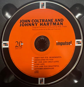 John Coltrane And Johnny Hartman : John Coltrane And Johnny Hartman (CD, Album, RE, RM, 20 )