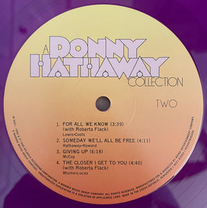 Donny Hathaway : A Donny Hathaway Collection (2xLP, Comp, RE, Pur)