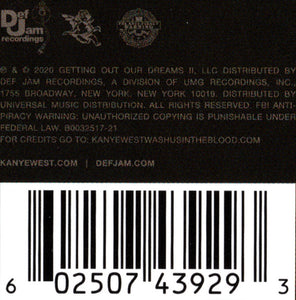 Kanye West : Wash Us In The Blood (7", Single, Red)