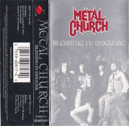 Metal Church : Blessing In Disguise (Cass, Album, HX )