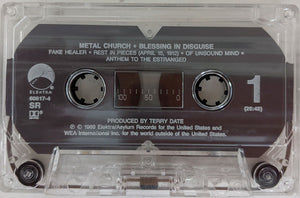 Metal Church : Blessing In Disguise (Cass, Album, HX )