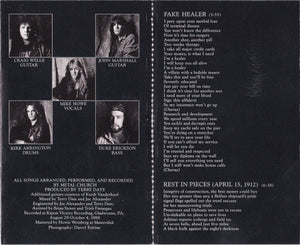 Metal Church : Blessing In Disguise (Cass, Album, HX )