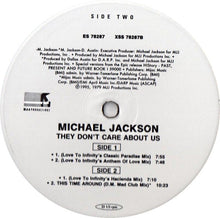 Load image into Gallery viewer, Michael Jackson : They Don't Care About Us (2x12")
