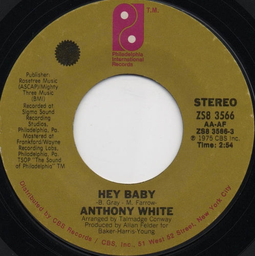 Anthony White : Hey Baby (7