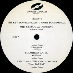 Various : The Rev. Dowrong Ain't Right (12", Promo)