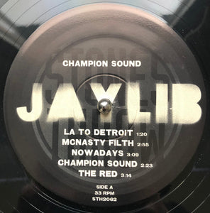 Jaylib : Champion Sound (2xLP, Album, RE)