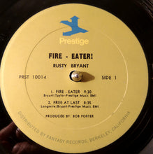Load image into Gallery viewer, Rusty Bryant : Fire Eater (LP, Album)
