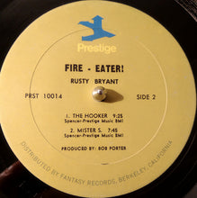 Load image into Gallery viewer, Rusty Bryant : Fire Eater (LP, Album)
