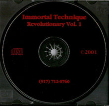 Load image into Gallery viewer, Immortal Technique : Revolutionary Vol. 1 (CD, Album)
