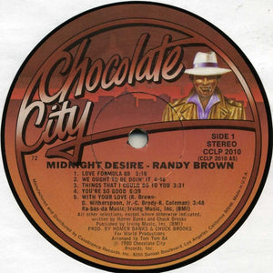 Randy Brown (2) : Midnight Desire (LP, Album, 72)