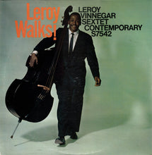 Load image into Gallery viewer, Leroy Vinnegar Sextet : Leroy Walks! (LP, Album, RE)
