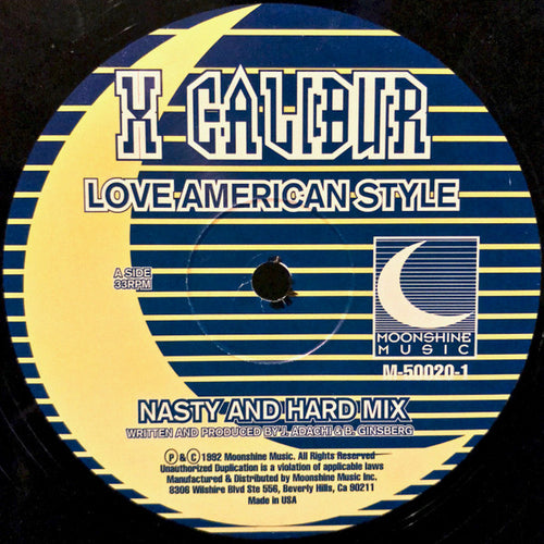 X Calibur* : Love American Style (12