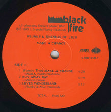 Load image into Gallery viewer, Plunky Nkabinde And Oneness Of Juju : Make A Change (2xLP, Album, RE)
