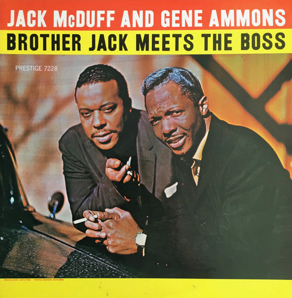Jack McDuff* And Gene Ammons : Brother Jack Meets The Boss (LP, Album, Mono)