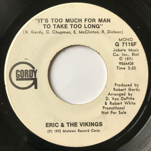 Eric And The Vikings : It's Too Much For Man To Take Too Long (7
