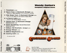 Load image into Gallery viewer, Wendy Carlos : Wendy Carlos&#39;s Clockwork Orange (Complete Original Score) (CD, Album, Enh, RM)
