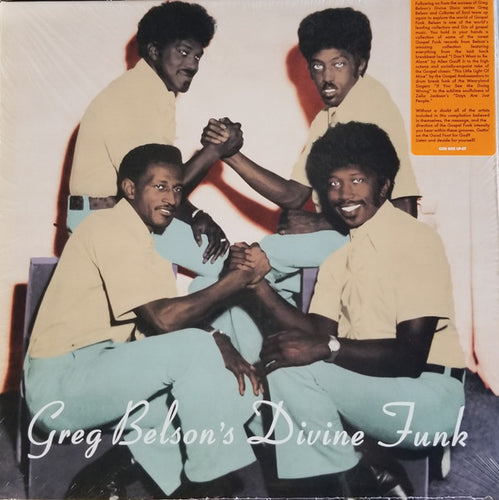 Greg Belson : Divine Funk (Rare American Gospel Funk And Soul) (LP, Comp, RM)