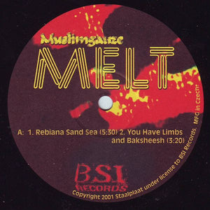 Muslimgauze : Melt (12", Ltd, RE)