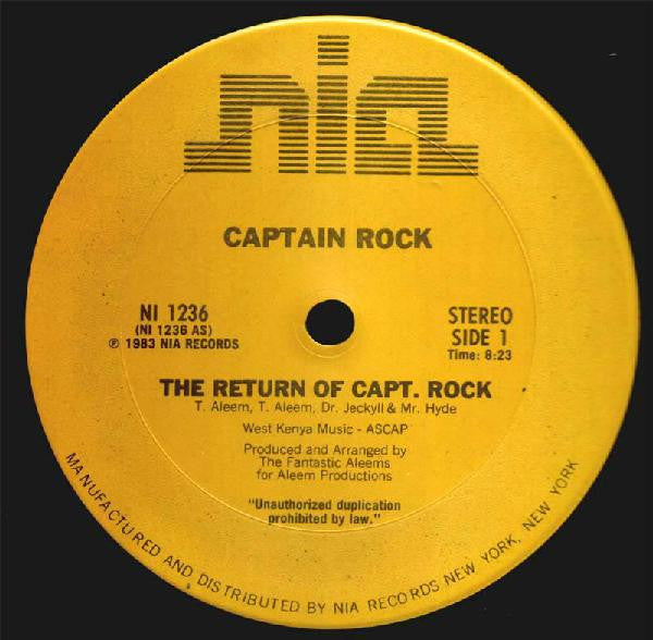 Captain Rock : The Return Of Capt. Rock (12