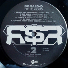 Load image into Gallery viewer, Donald-D* : Notorious (LP, Album)
