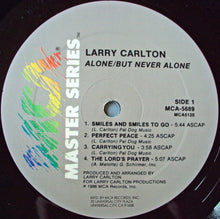 Load image into Gallery viewer, Larry Carlton : Alone / But Never Alone (LP, Album, Aud)
