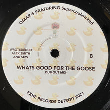 Load image into Gallery viewer, Omar-S Featuring Supercoolwicked : What’s Good For The Goose (7")
