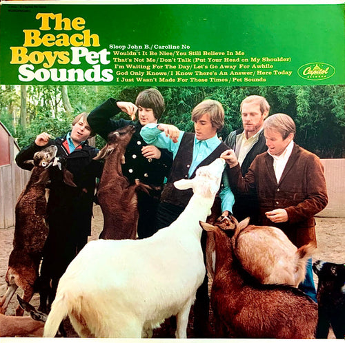 The Beach Boys : Pet Sounds (LP, Album, Mono, RE, Jac)