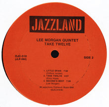 Load image into Gallery viewer, Lee Morgan Quintet : Take Twelve (LP, Album, RE)
