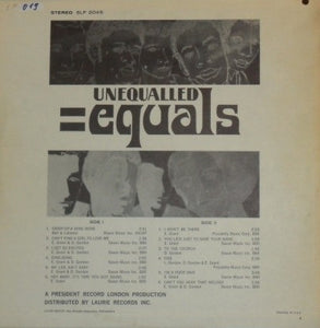 The Equals : Unequalled = Equals (LP)