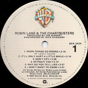 Robin Lane & The Chartbusters : Robin Lane & The Chartbusters (LP, Album, Los)