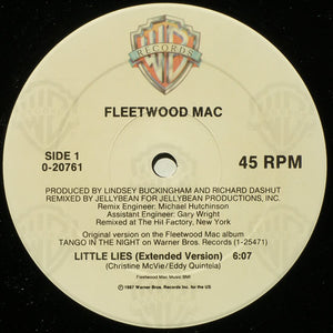 Fleetwood Mac : Little Lies (12", Maxi, All)