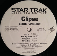 Load image into Gallery viewer, Clipse : Lord Willin' (2xLP, Album, Promo)

